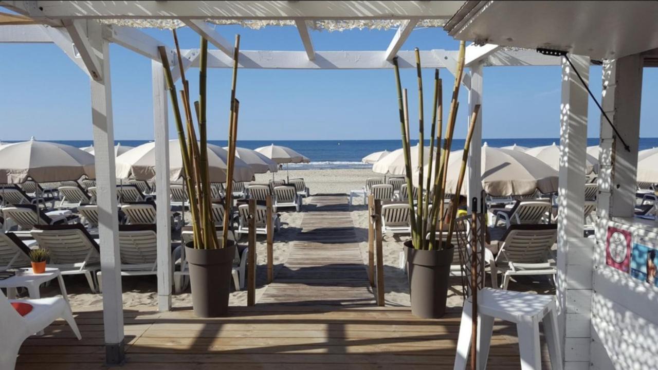 Super Appart ! Terrasse, Clim, Parking, 2Min Plage. ลา กร็องเดอ-ม็อต ภายนอก รูปภาพ