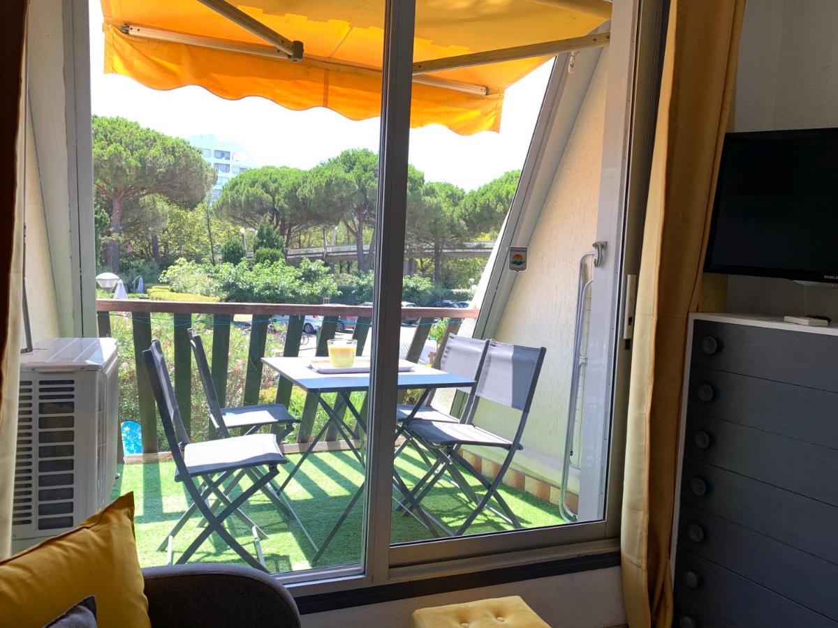 Super Appart ! Terrasse, Clim, Parking, 2Min Plage. ลา กร็องเดอ-ม็อต ภายนอก รูปภาพ