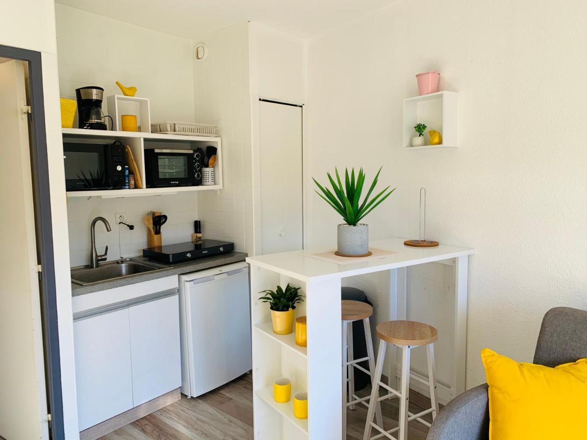 Super Appart ! Terrasse, Clim, Parking, 2Min Plage. ลา กร็องเดอ-ม็อต ภายนอก รูปภาพ